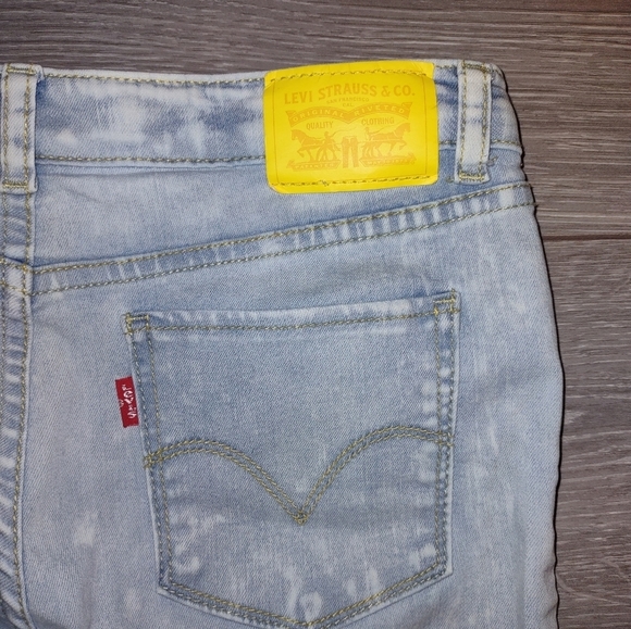 LEVIS 711 super skinny raw hem jeans - Picture 6 of 6